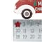 Merry Christmas Truck Wooden Advent Calendar - 9"